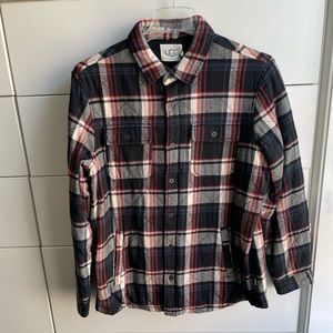 UGG TRENT QUILTED SHIRT JACKET PLAID Mens Large new with tags